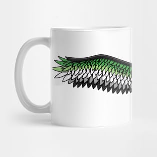 Fly With Pride, Raven Series - Aromantic Mug